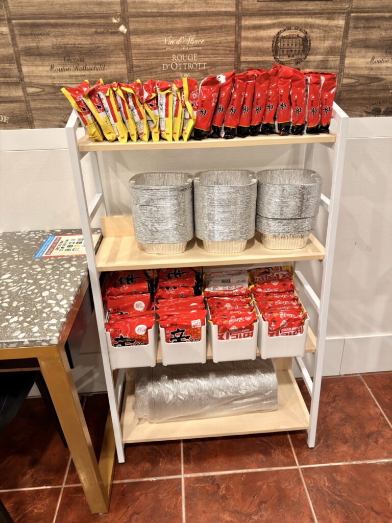 구미 월세 스테이라움 공용 주방 한강라면